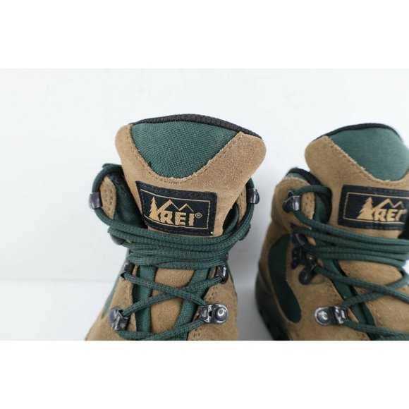 Vintage 90s Mens Size 8 Womens 10 Goretex Waterproof Hiking Ankle Boots Brown main image 5
